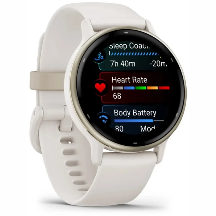 Viedpulksteņi Garmin Vivoactive 5 Ivory/Cream Gold